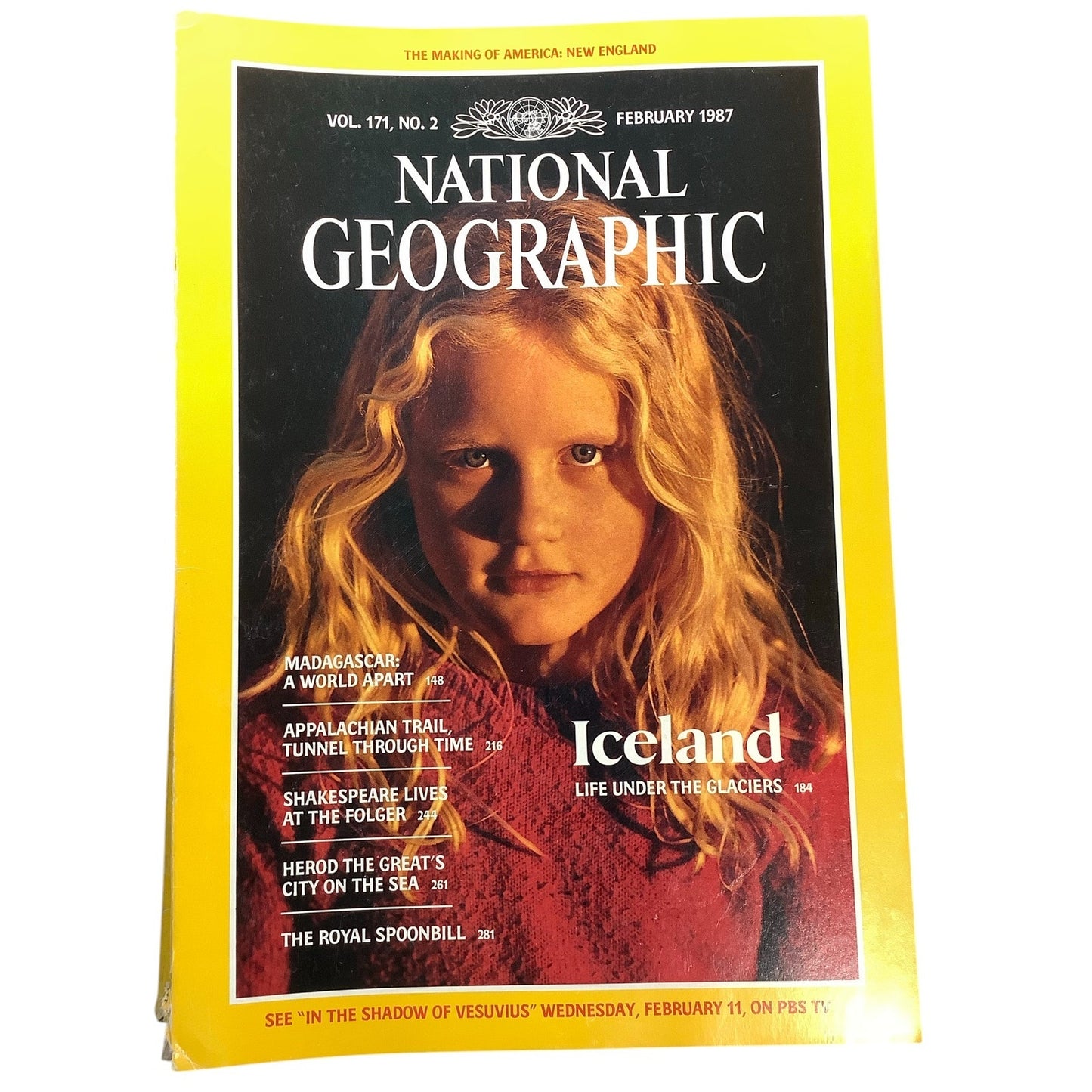 National Geographic Magazine February 1987, Iceland, Madagascar, Appalachian ...
