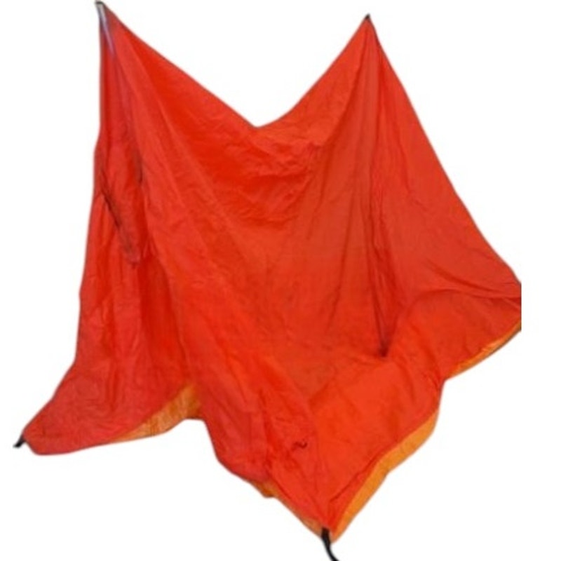 2-Person Hi-Visibility Survival Tent with Poles, Stakes, Rope, Carry Bag, NWOT
