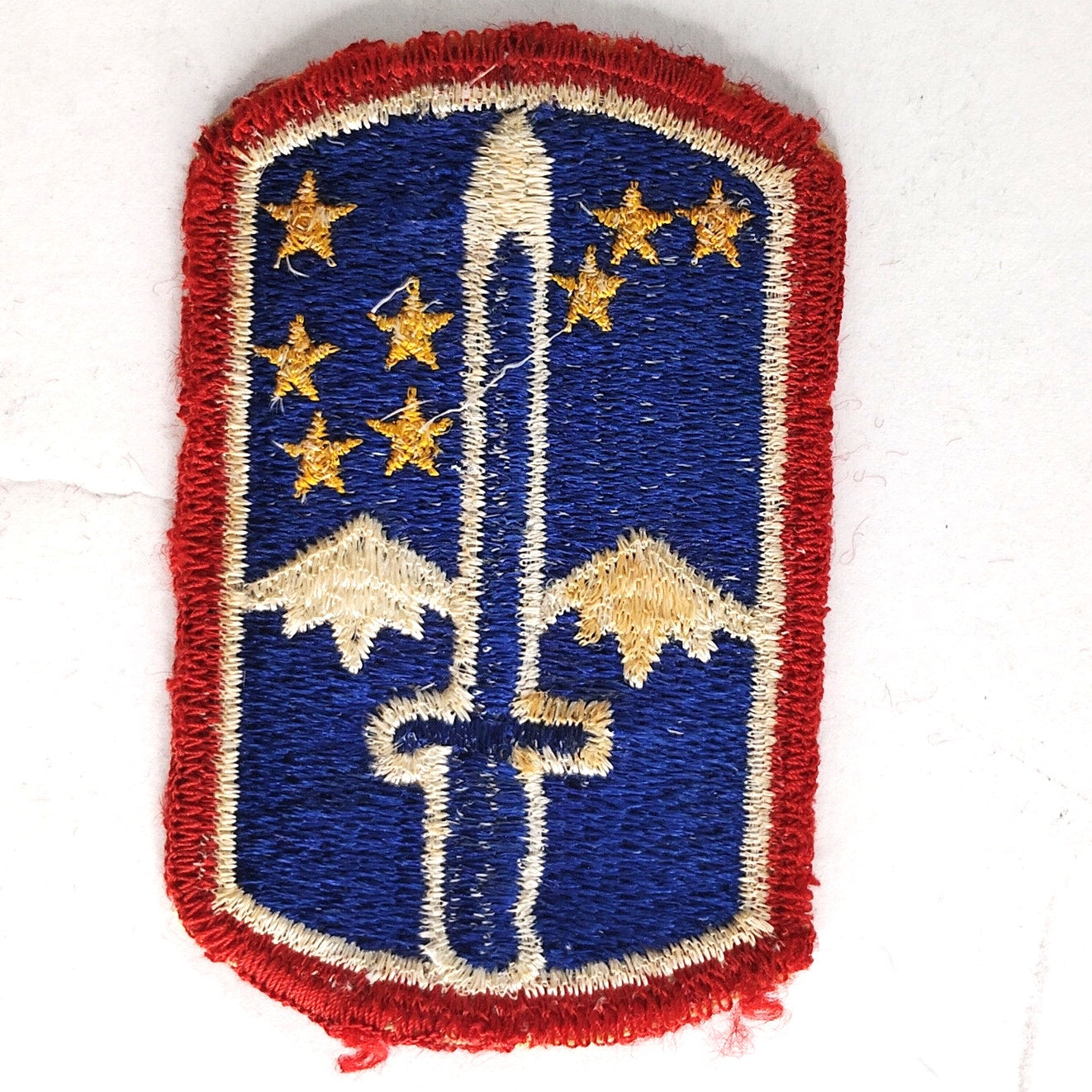 US Army 172nd Infantry Brigade Arctic SSI Patch Novelty 3" × 2" Sew‑On Vintage