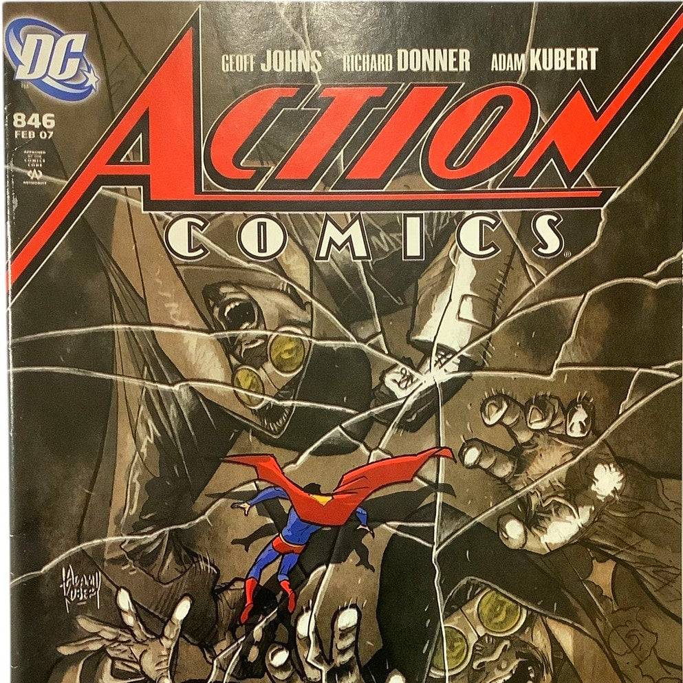 DC, Action Comics #846, Last Son Part 3/6, Feb 2007, NM 9.4