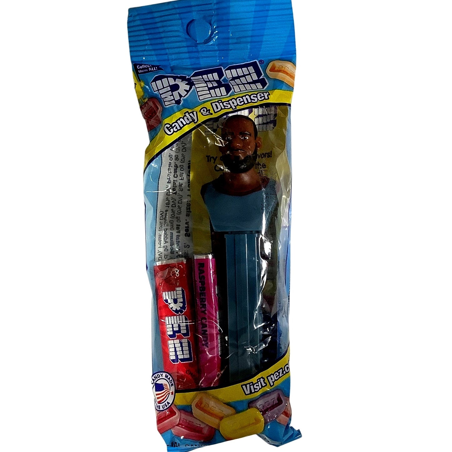 LeBron James Looney Tunes Space Jam (Current) Pez Candy Dispenser, Sealed NIP