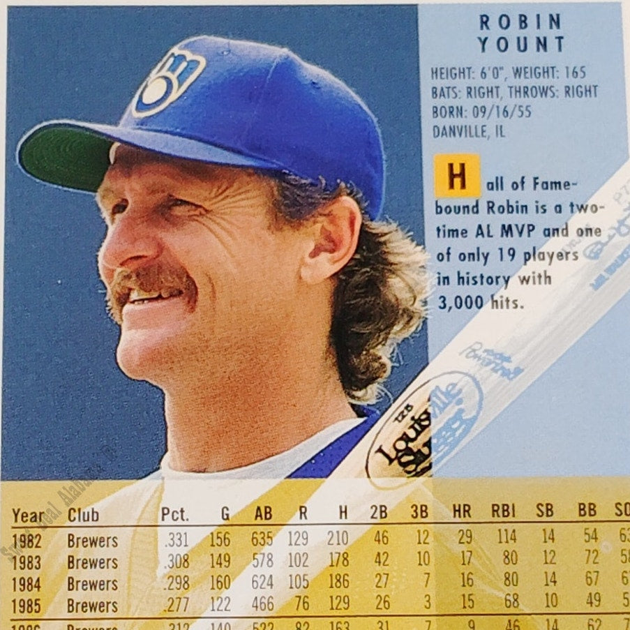 Robin Yount, Milwaukee Brewers, #197, 1994 Fleer Baseball Collector's Card