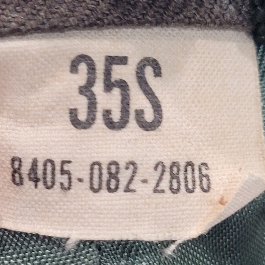 VTG 1969 USMC Dress Coat – Shade 2212 Green, 35S, 100% Wool, Bannecraft, E-3 Lance Corporal Patch