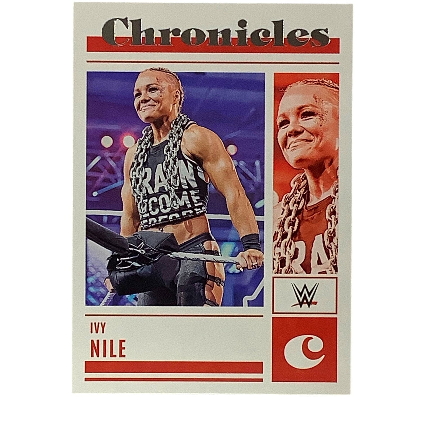 Ivy Nile, WWE, Card 48, 2023 Panini - Chronicles WWE Collectors Card, NM+