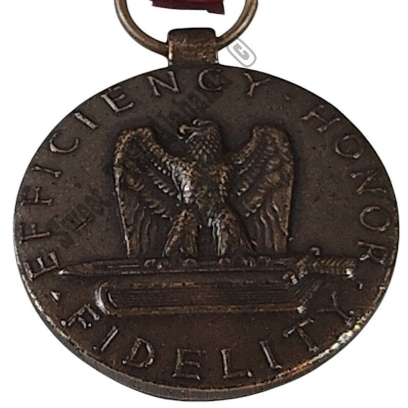 Vintage U.S. Army Good Conduct Medal Pinback, 1-1/4"D x 3"H Overall
