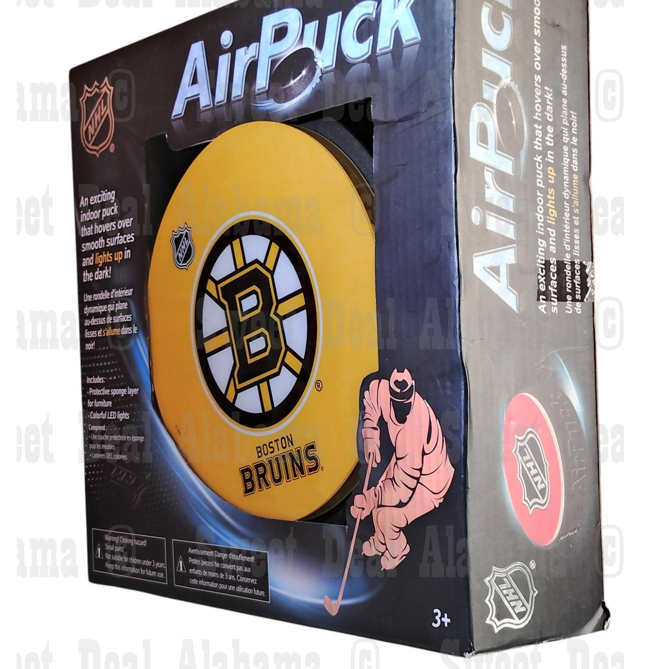 Boston Bruins Floating & Glow-in-the-Dark Hockey Puck, NIB