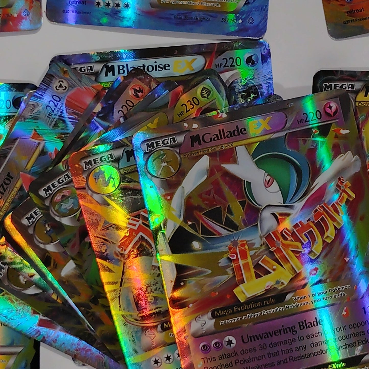 Classic Pocket Holo & Foil 100 Card Pack English Shining Energy Battle Toys Trading Card Game