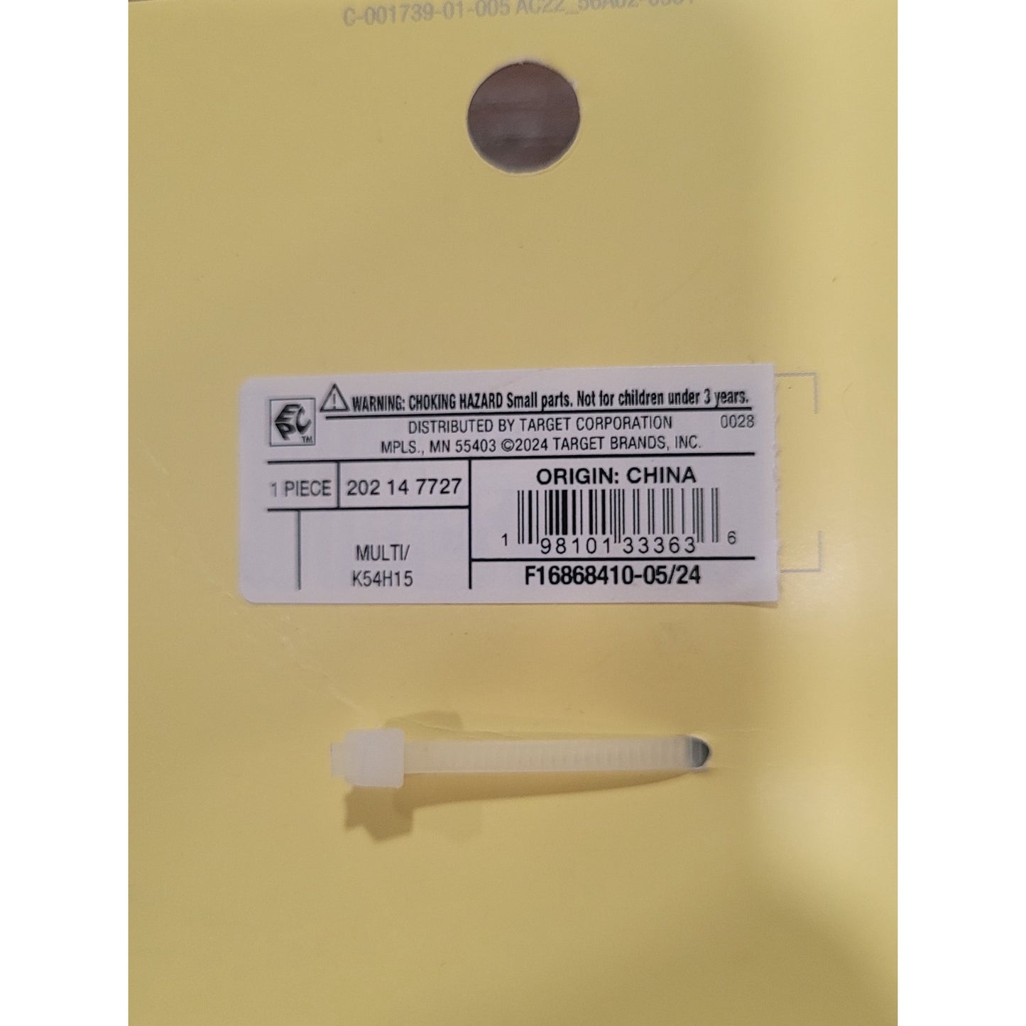 Girls' Denim Bow Claw Clip – Art Class, Blue Hair Accessory