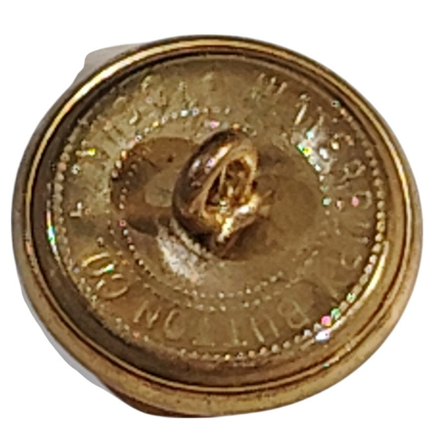 Waterbury Gold Eagle Great Seal Toggle Button, 35 Ligne (7/8"D)