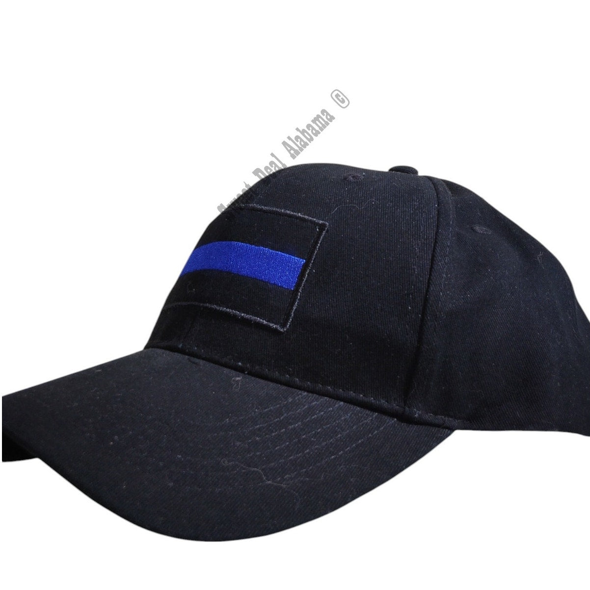 Rothco Thin Blue Line Low Profile Cap, Baseball Cap,. Hat, Black, One Size