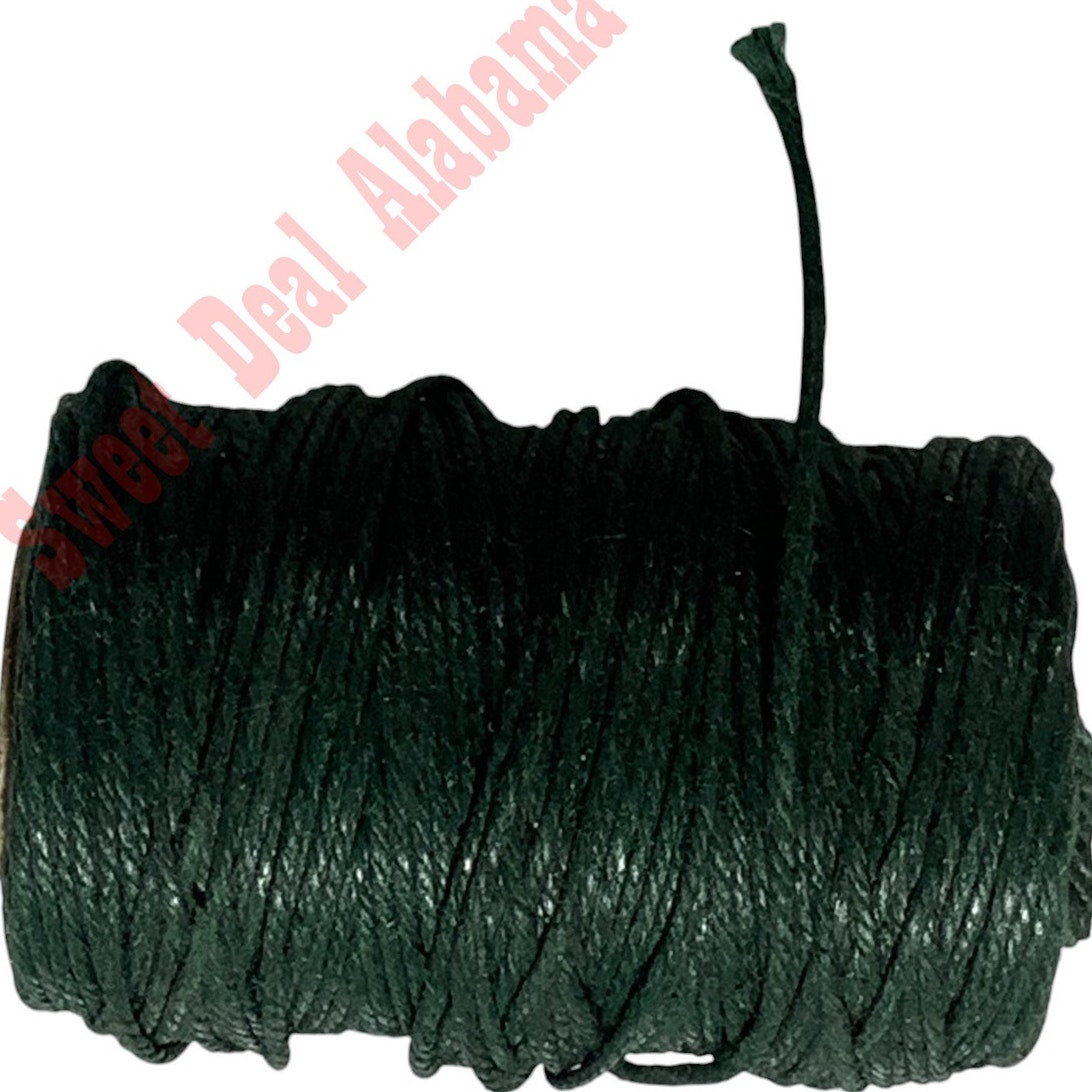VTG Military Spool of 1/16" Thickness Olive Drab Green, Approx.. 79 Ft in Length