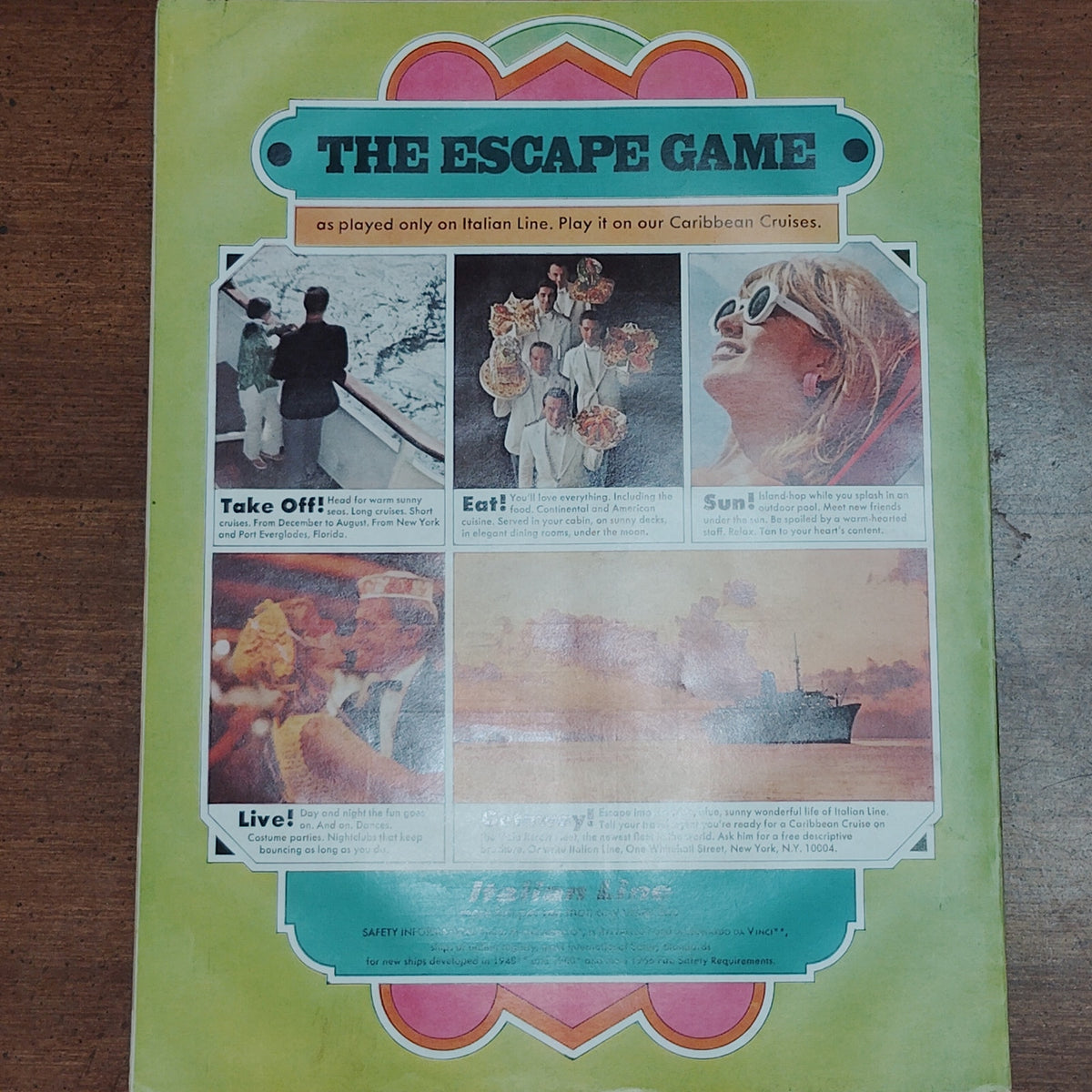 Vintage Travel Magazine February 1969- The Magazine That Roams the Globe, London