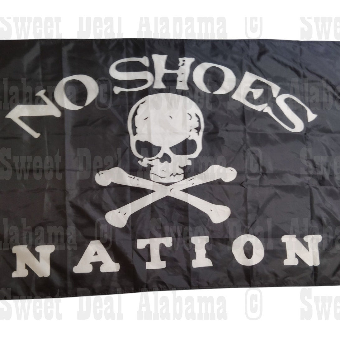 Kenny Chesney "No Shoes Nation" Pirate Flag, Tapestry 59"x35"