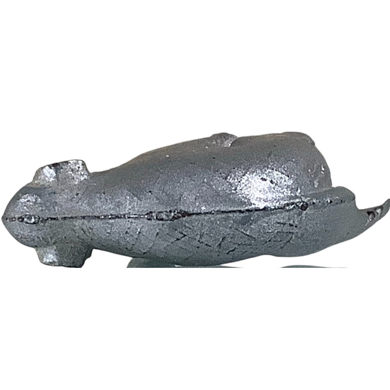 Vintage Miniature Soft Metal Elephant Figurine 1-1/8"H x 1-3/8"L x 1/2"W