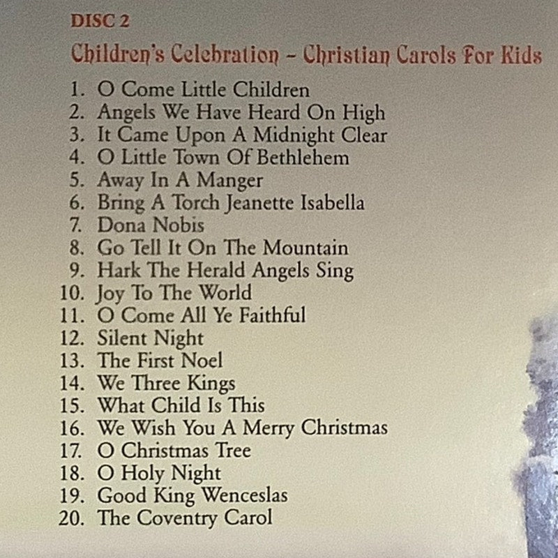 Kids Christmas, Children's Celebration - Christian Carols for Kids, 2007