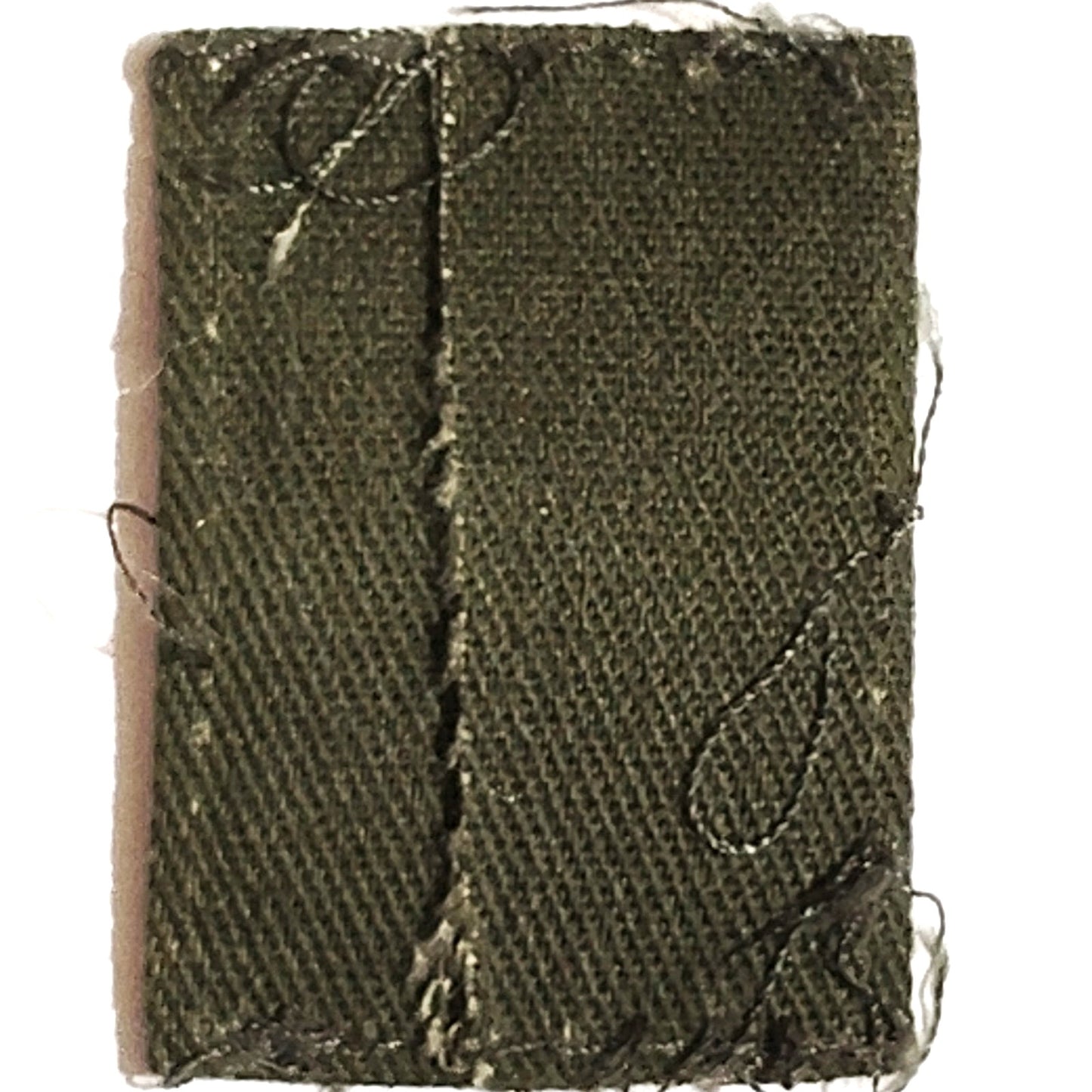 USN Lieutenant Commander LCDR O‑4 Patch Gold on ODG Folded Twill 1‑5/8" × 1‑1/8"