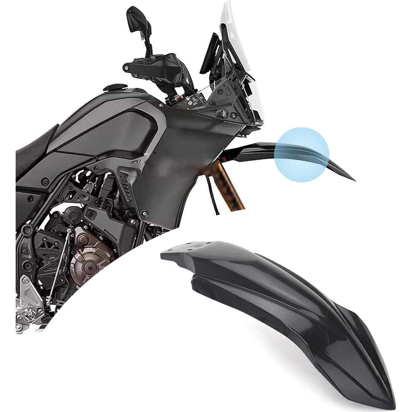 High Front Fender Cover - Fits Yamaha Tenere 700 / Rally / World Raid & Rally
