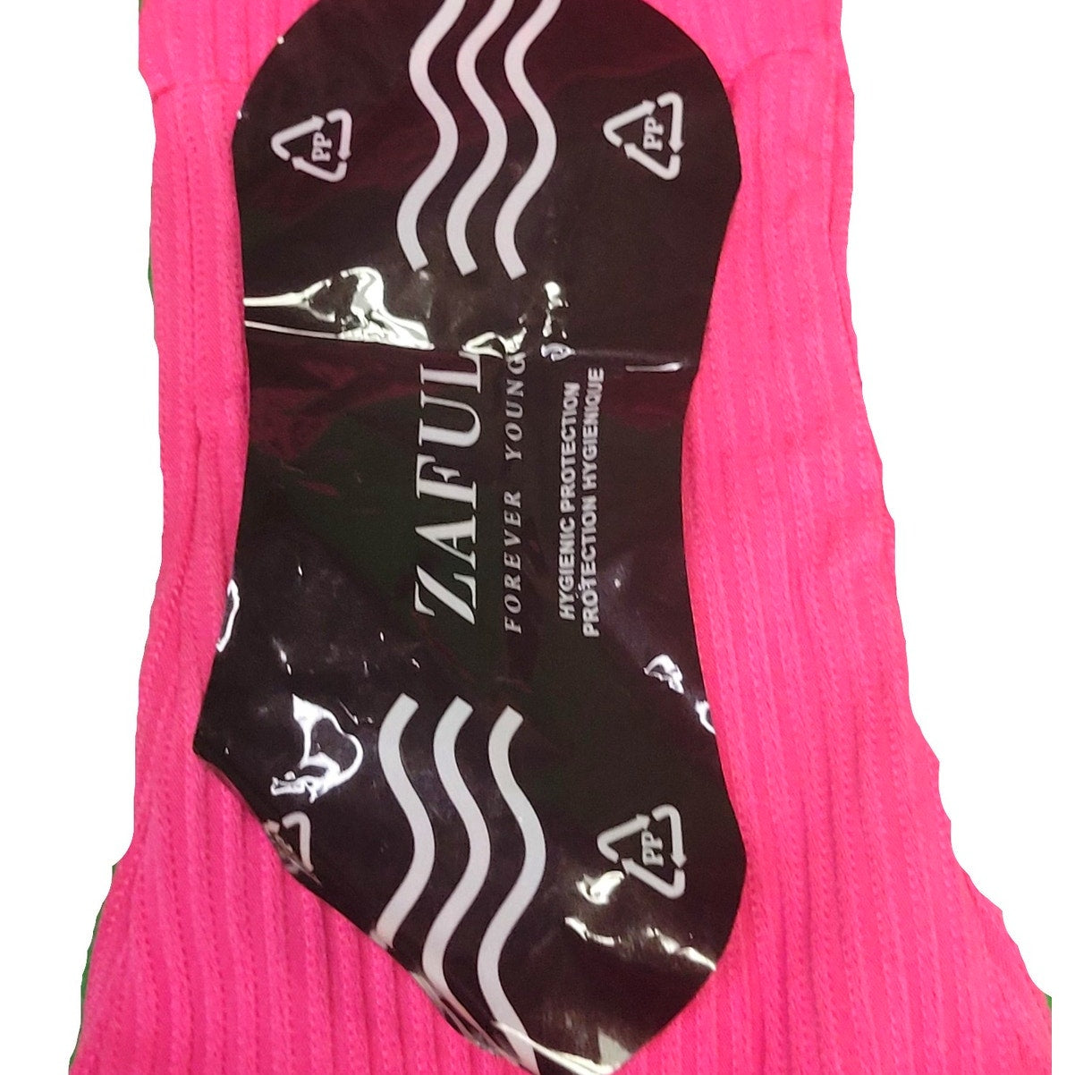 ZAFUL Ribbed Underwire Bikini, High Cut V-Notch Smocked, High Leg, Pink, S (4)
