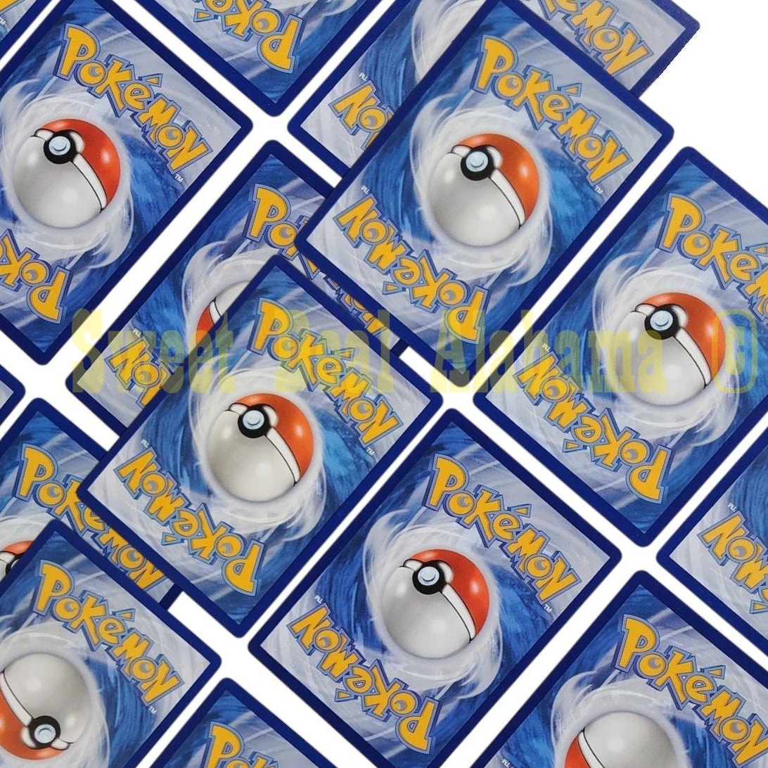 18 Random Pokémon Cards Pictured, Actual Photos Provided