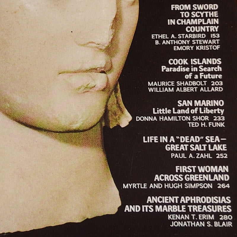 National Geographic August 1967 | Great Salt Lake, Greenland & Aphrodisias