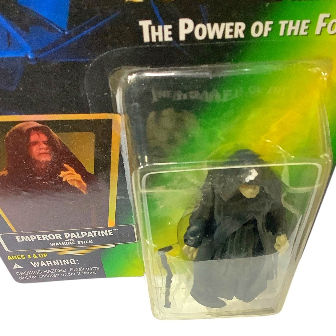 1996 Star Wars - Emperor Palpatine, Power of the Force 3.75" Action Figure