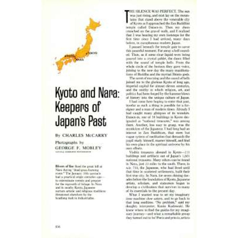 National Geographic Magazine June 1976, Japan, W Virginia, FL Keys, Guatemala ..