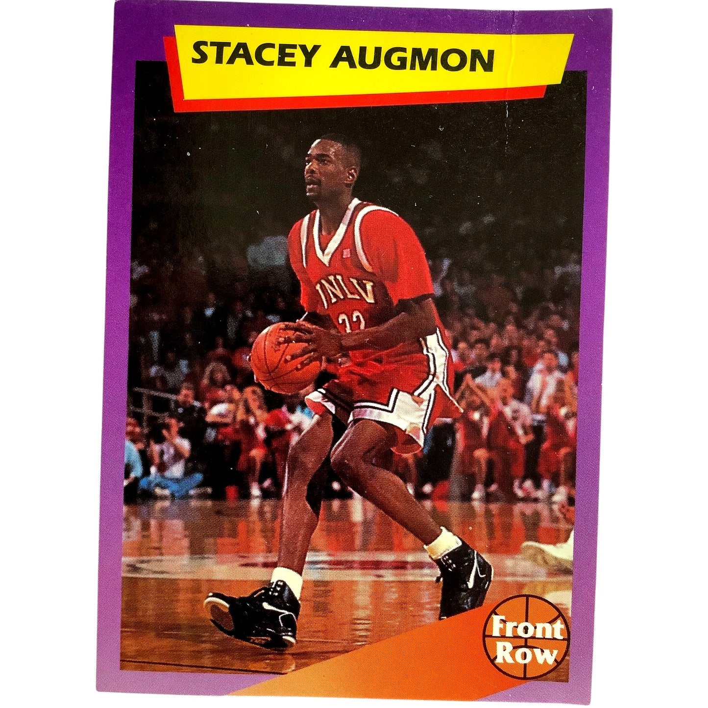 Stacey Augmon, UNLV Rebels, 1992 Front Row Dream Picks Basketball Card 11, EXC