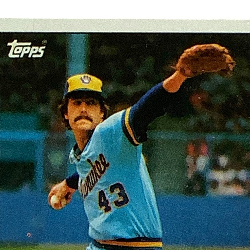 Chuck Porter, Milwaukee Brewers, MLB, Topps 1985, Card 32, EX/NM