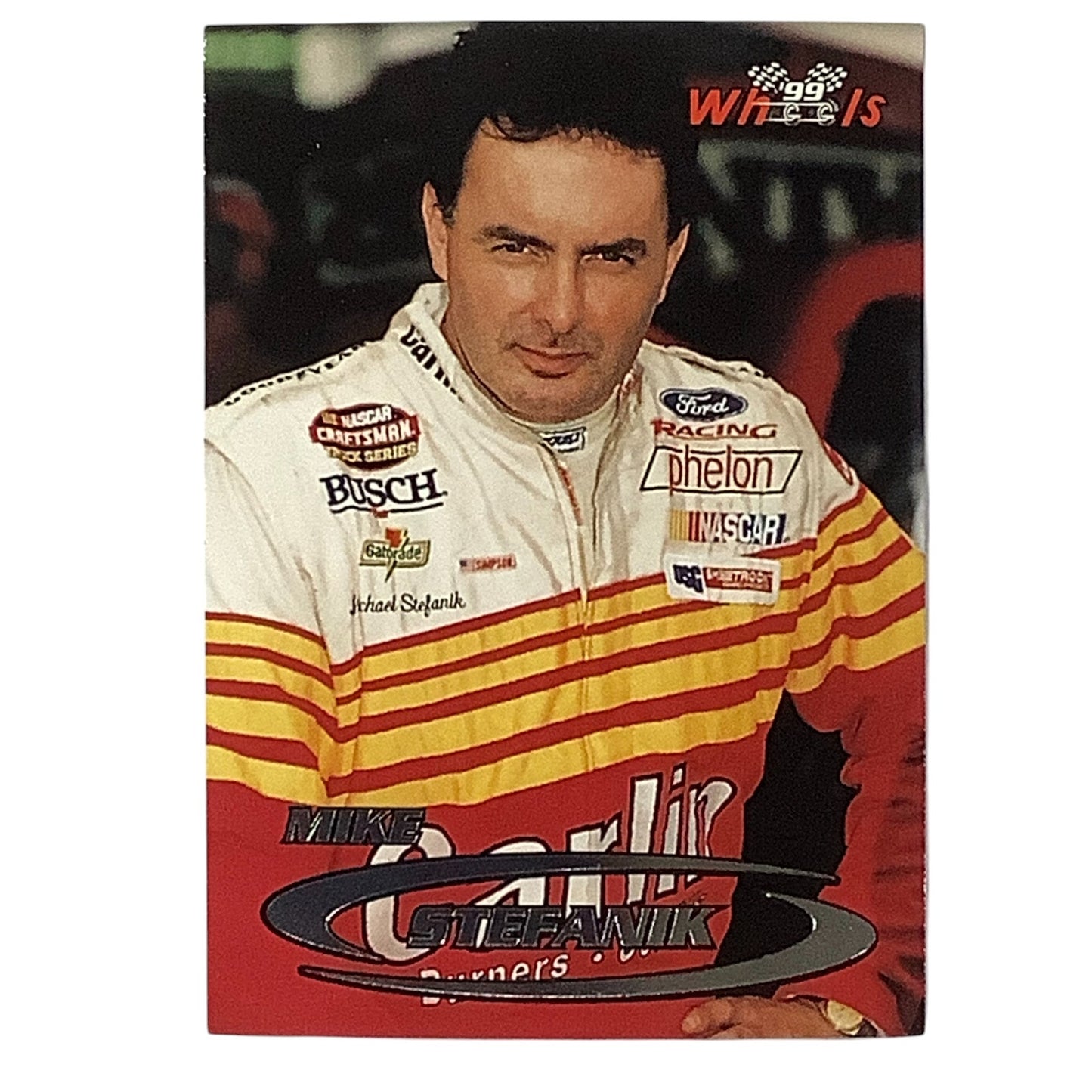 Mike Stefanik #66 Phelon, 1999 Wheels #93 NASCAR Craftsman Truck Series, NM+