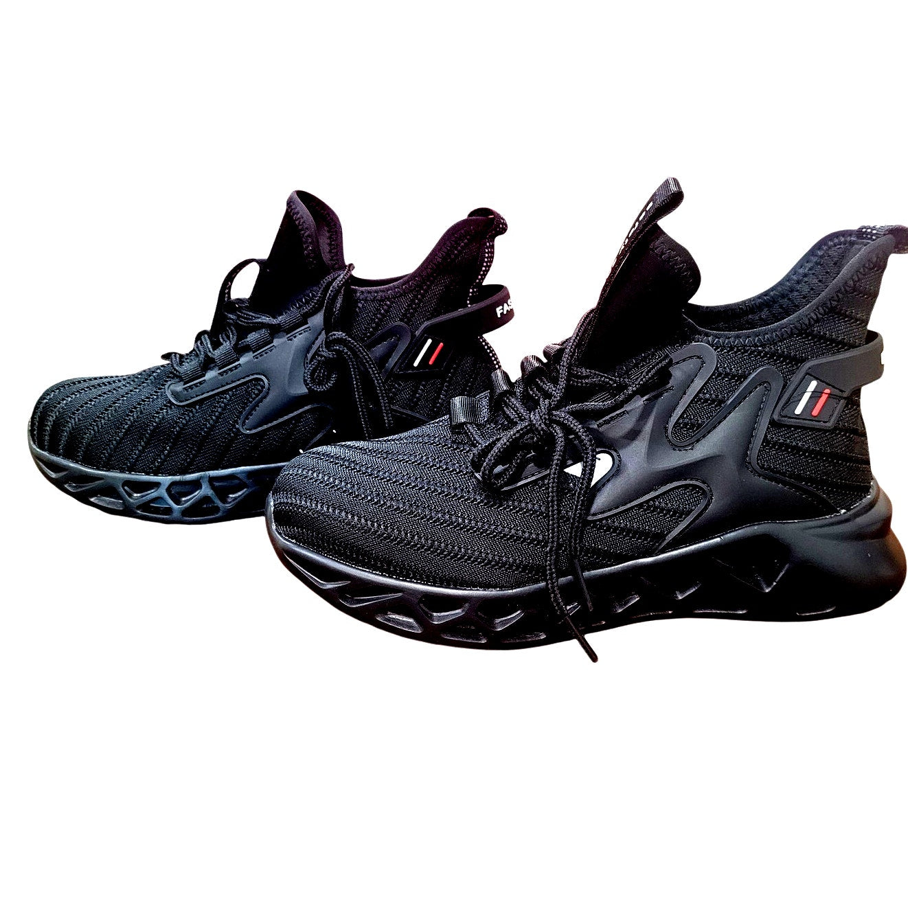 Steel Toe Work Shoes, Unisex, Lightweight Industrial & Construction Safety Boots, Men's 5, Women's 7