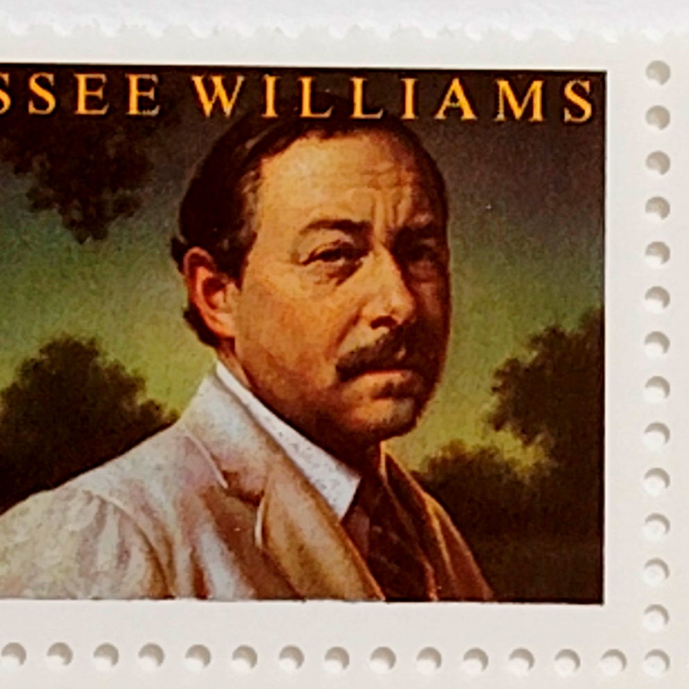 Strip of 4 – 1995 USA 32¢ Tennessee Williams MNH Scott 3002