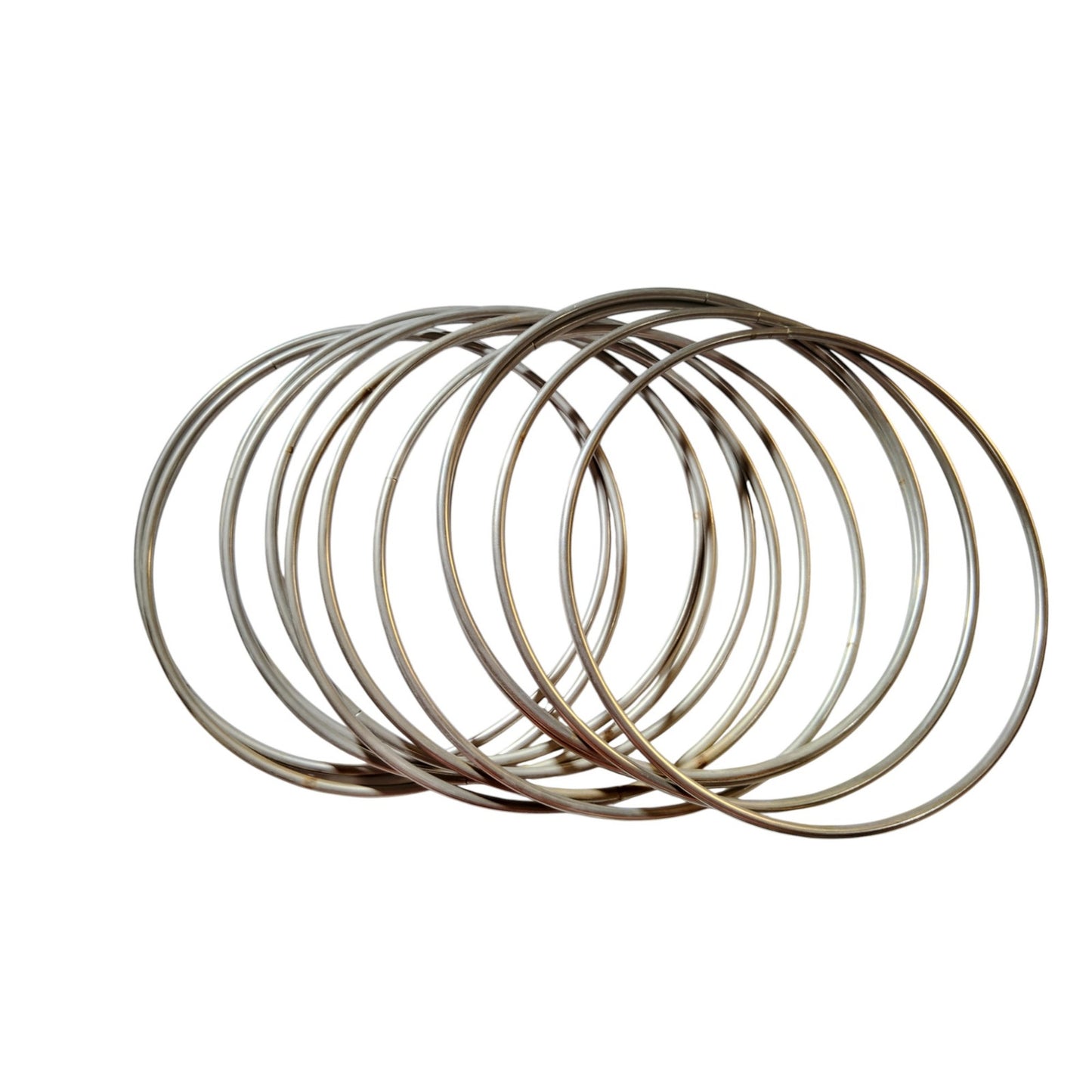 Retail Hardware Bundle –12 x 8" Stainless Rings, 9 Locks (No Keys), 9 Chains