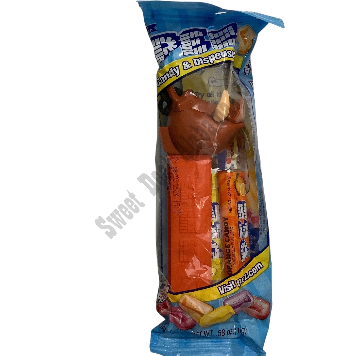 Lion King, Pumba, Retired - Pez Collectible Dispenser, NIP