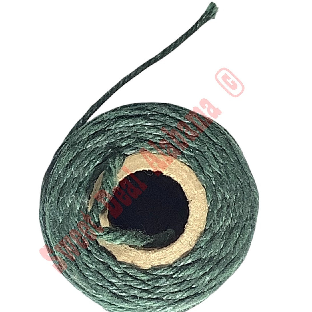 VTG Military Spool of 1/16" Thickness Olive Drab Green, Approx.. 79 Ft in Length