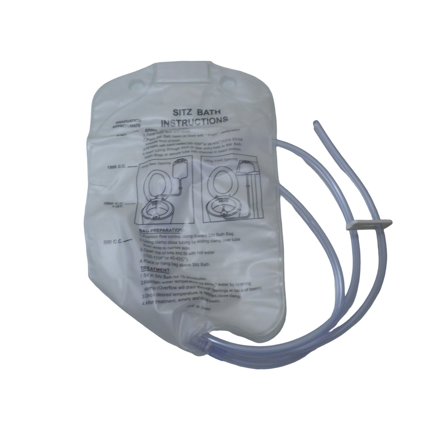 Walgreens Personal Care Sitz Bath with 1 Basin &1 Bag, Fits all Standard Toilets