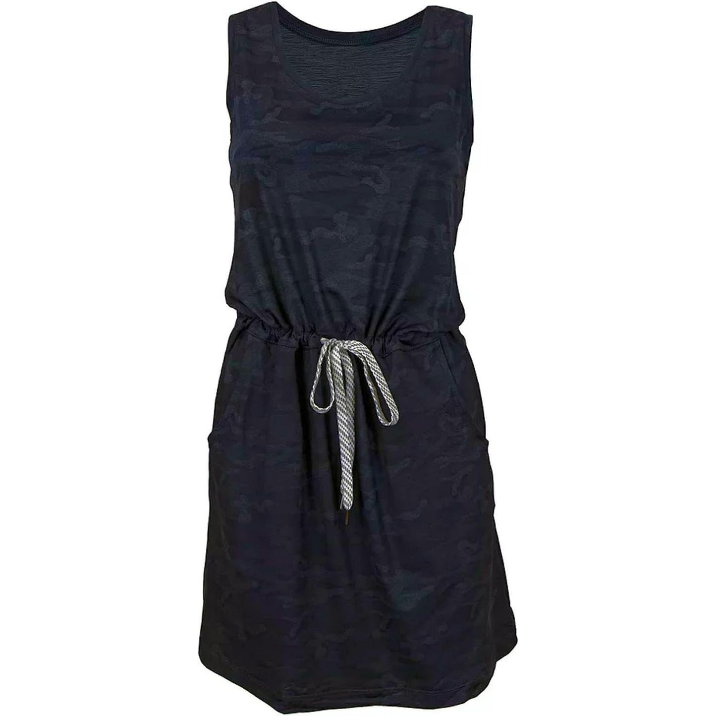 Member's Mark Pullover Drawstring Dress – Black Medium | Sleeveless Scoopneck