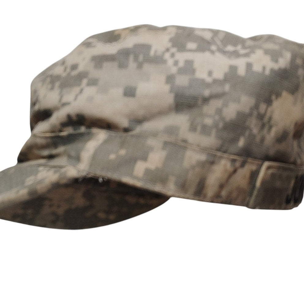 Digital ACU Patrol Cap Size 7 Ripstop Tru-Spec W3 Rank Device Name Tape “Jones”