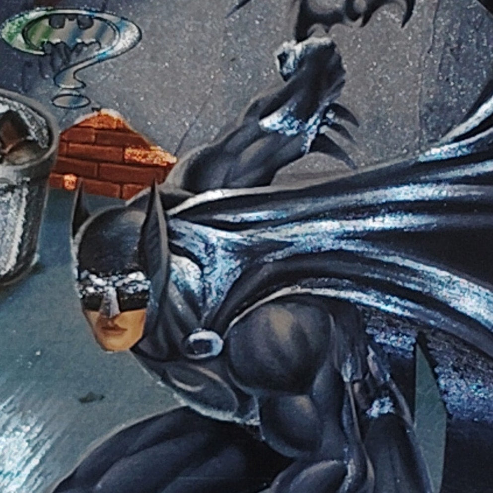 Sentinel 1995, Against the Wall, Metallic Card #39, Batman Forever, DC Comics