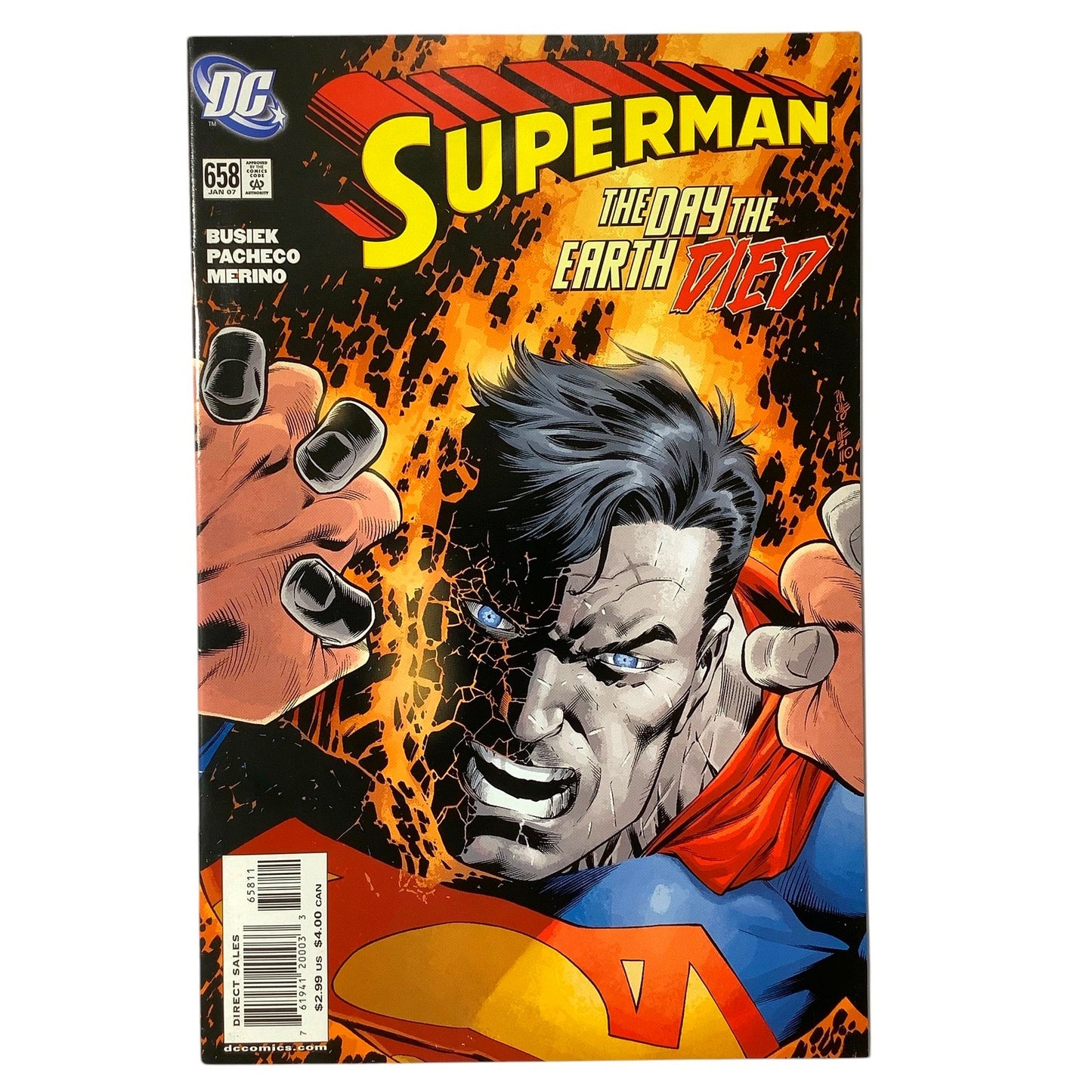 DC Comics, Superman #658, Jan 2007, NM 9.4