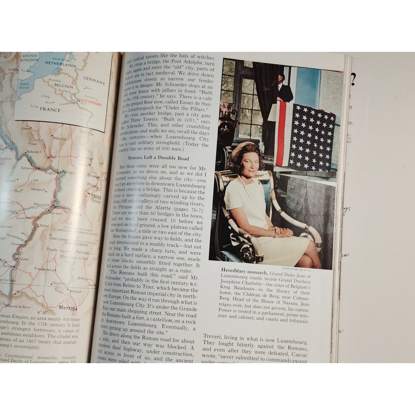 National Geographic Magazine – July 1970, Hutterites, White Mist, Luxembourg
