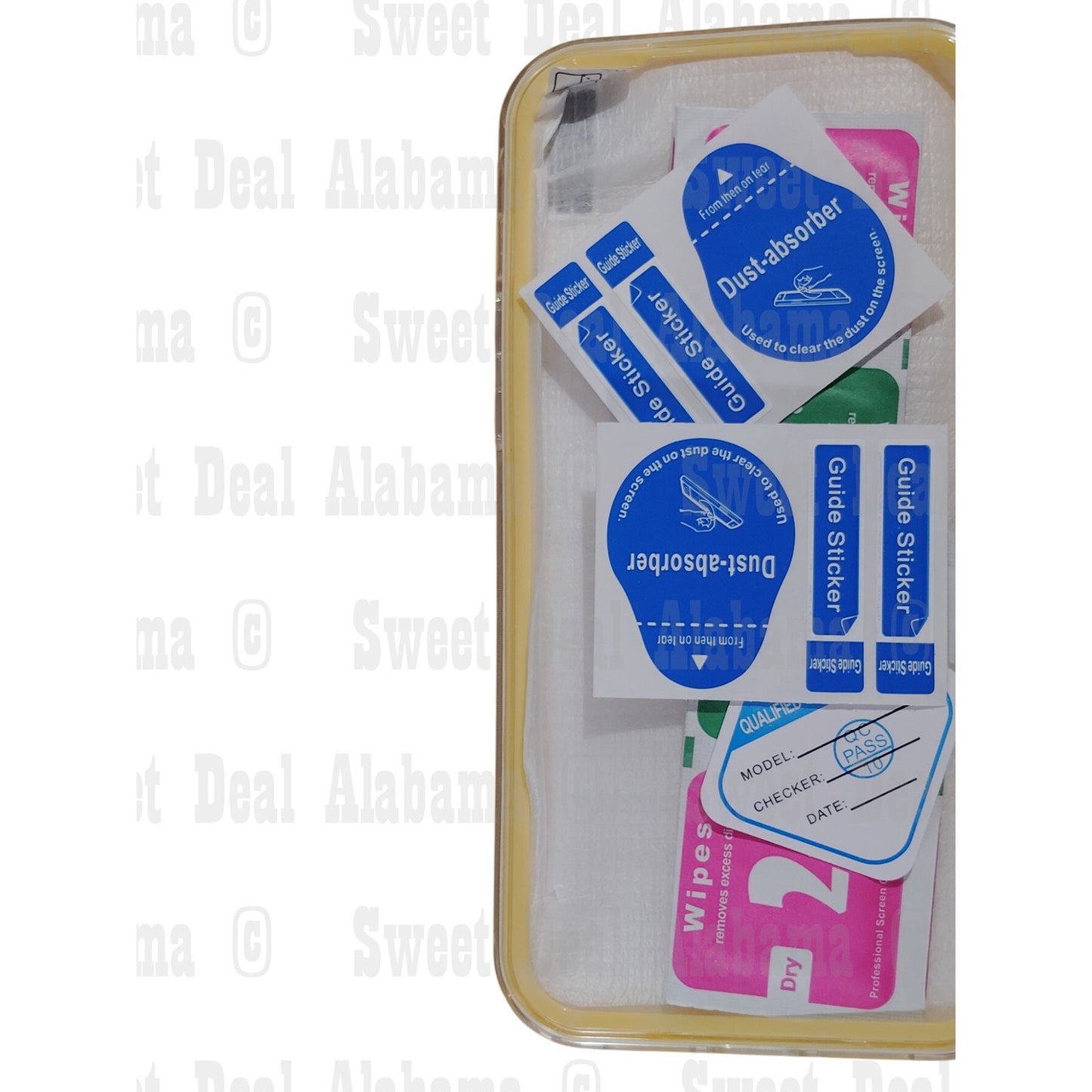 Creative Cellphone Case For iPhone 12 Pro Max (6.7"), Clear, Yellow Trim