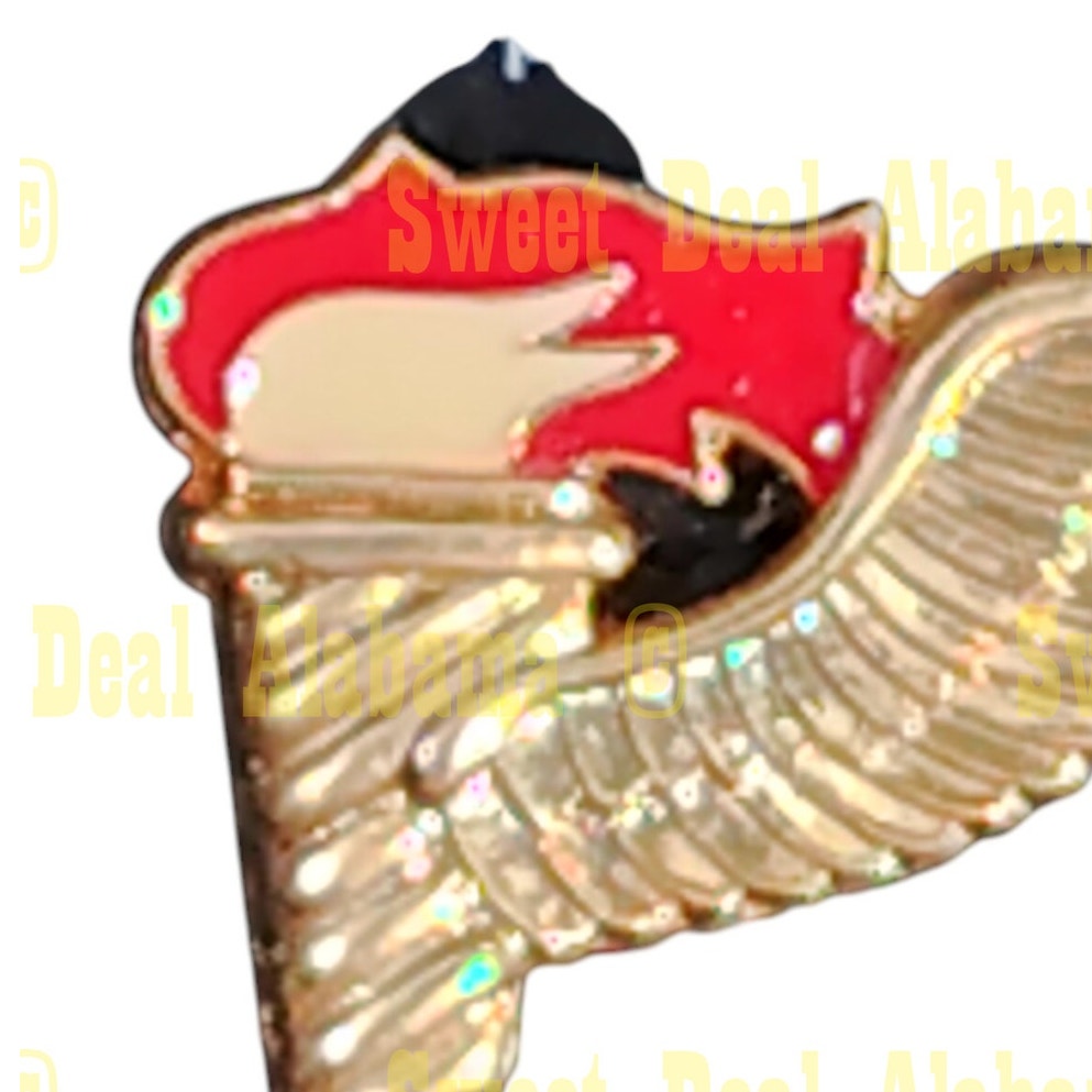 Army Pathfinders Wing Hat, Lapel, Brooch Novelty Collectors Pin 1"H x 1-1/4"W