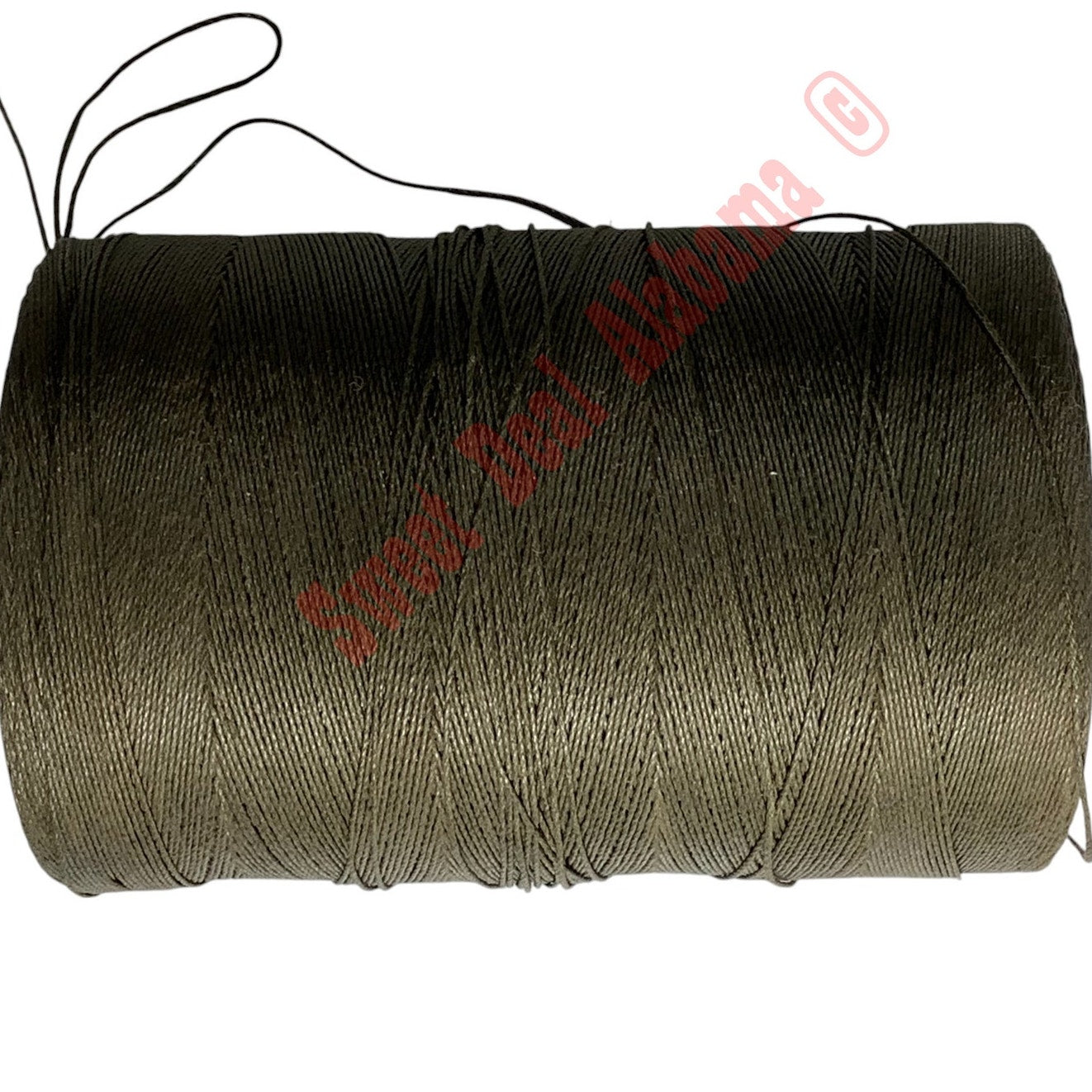 VTG Textile Threads, Watertown Mass., Spool of #25 Olive Drab Green, 15,000+ Ft.