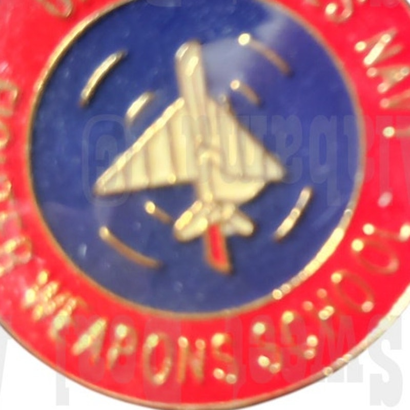USN Fighters Weapon's School Collector's Hat, Lapel, Brooch Pin 1"D