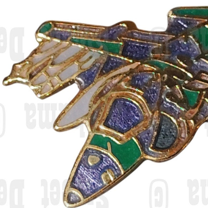 Harrier AV8 V/STOL Aircraft, Collector's Hat, Lapel, Brooch Pin 1-1/4"W x 1-1/4"H