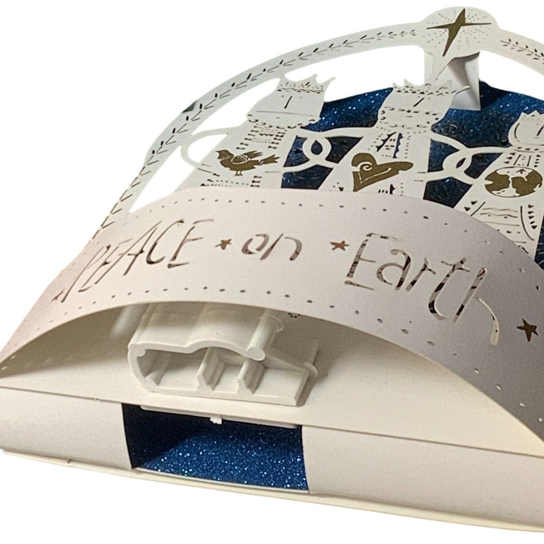 Hallmark 1999 Keepsake Laser Gallery Ornament, A Wish for Peace