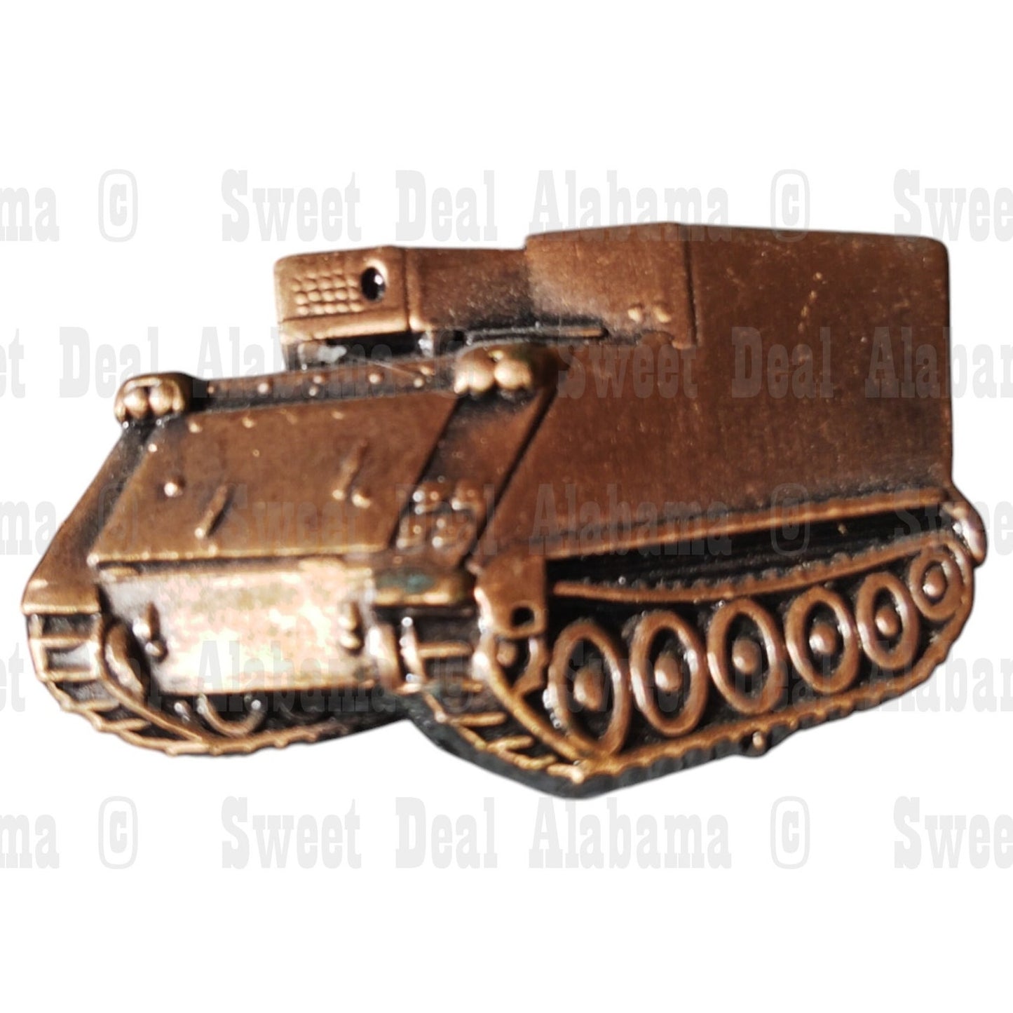 Armored Personnel Carrier (APC) M-113 Vehicle Hat, Lapel Pin 1-1/4"W x 3/4"H