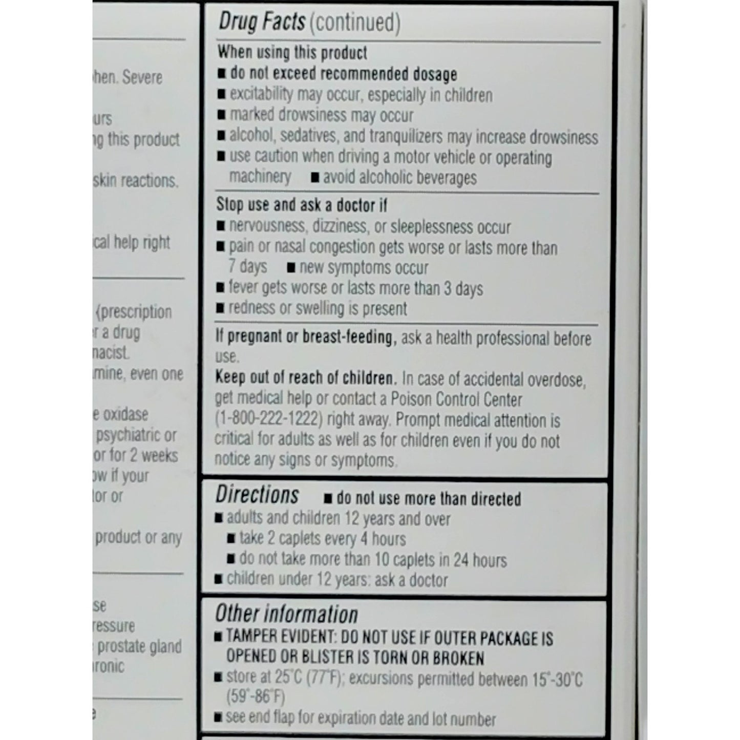 DG Health Allergy + Sinus Headache – 24 Caplets – Exp. 04/2027