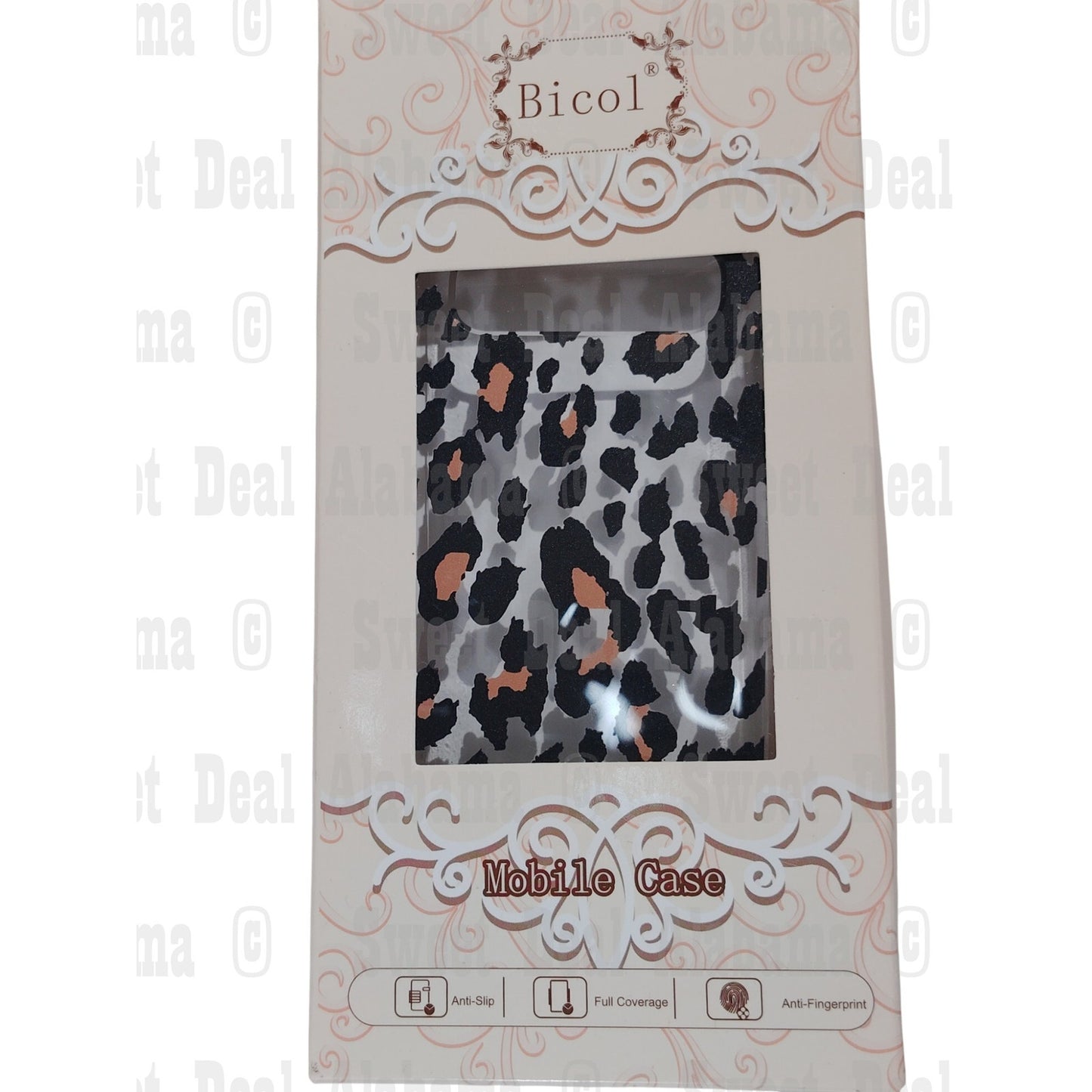 Bicol Cellphone Case For Samsung S10 Phone, Cheatah Print
