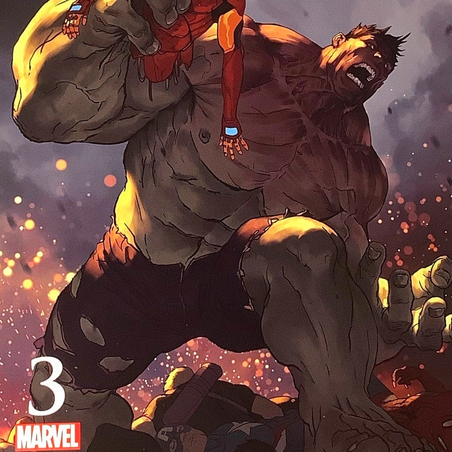 Marvel's Civil War II #3, Sept 2016, NM 9.4, Road to Immortal Hulk